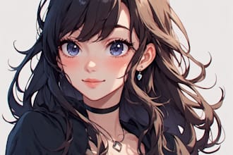 draw anime art, profile picture, pfp for you