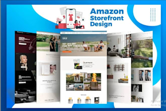 design amazon storefront, amazon fba store setup, brand storefront