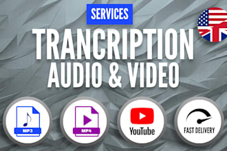 transcribe your podcasts, interviews or youtube videos