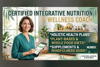 be your integrative health and wellness coach