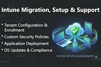 provide expert intune migration setup and support services