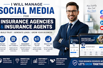 manage social media for insurance agencies and insurance agents