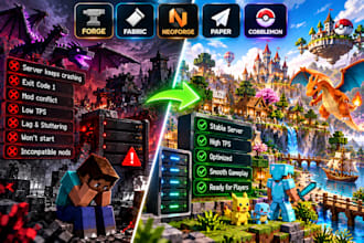 create fix optimize minecraft modpacks forge fabric paper minecraft developer