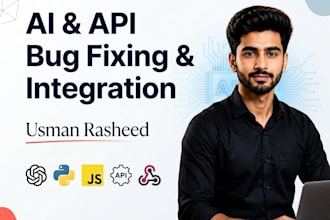 fix ai website bugs, API errors and integration issues
