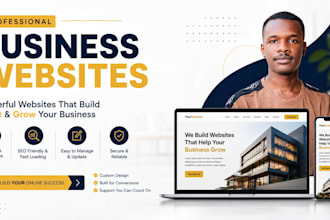 build a fast business website