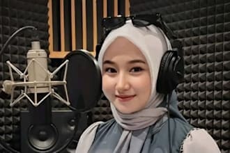 record authentic professional arabic female vocals for your song