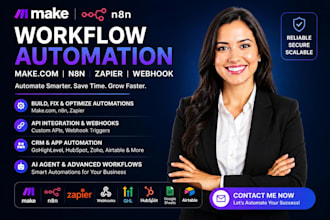 build n8n ai automation workflows makecom automation  zapier webhook n8n