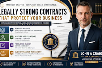 draft a subcontractor agreement for US construction or field service business