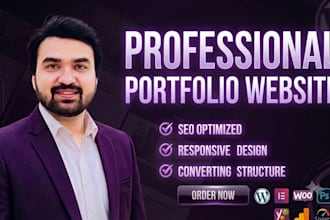 build a professional portfolio or personal branding website