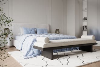 create professional realistic 3d rendering interior