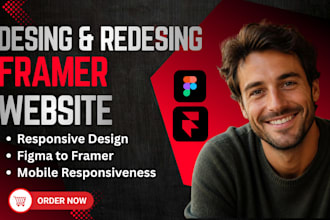design a framer website fix framer website framer webflow development