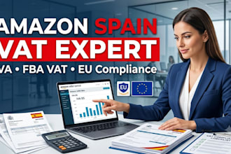 spain vat filing, amazon fba tax and iva compliance