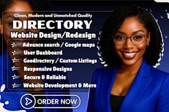design directory website, business directory, geodirectory, hivepress, voxel