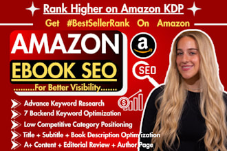 optimize amazon ebook listing, metadata, backend optimization boost visibility