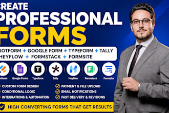 create jotform google form involveme typeform tally heyflow formstack formsite