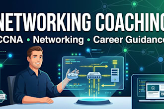 be your ccna tutor and computer networking coach