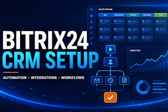 set up and automate your bitrix24 CRM