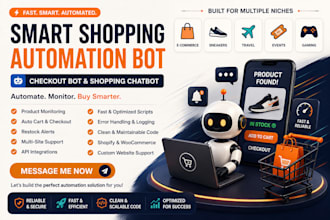build pokemon bot autobot checkout bot, auto checkout bot, target bot lazada bot