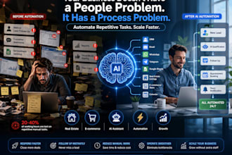 build an ai messenger chatbot with order management and CRM