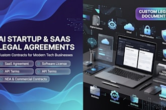 draft legal documents and agreements for your ai startup or saas