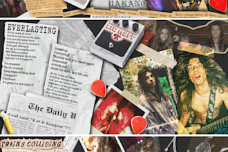 design a booklet and insert for your album