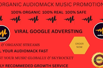 do fast organic audiomack music promotion for super fast growth using google ads