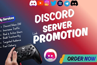 promote anime, forex, web3 community, nft discord server growth gain real member
