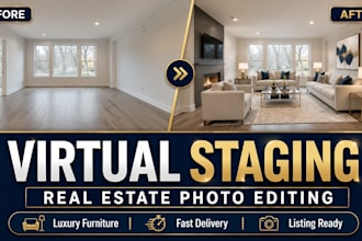do real estate virtual staging virtual furniture and home digital staging