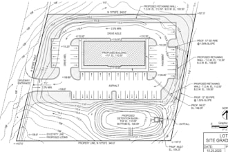 design stormwater drainage, grading plans, hydrology and swppp