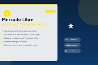 manage your mercado libre store