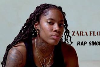 be your female rapper, custom rap, female vocalist, ghostwriter rap, edm singer