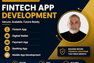 build mobile app development fintech app digital wallet payment app banking app