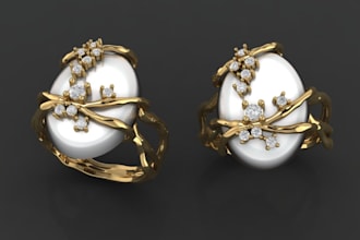 create professional 3d jewelry designs for your brand