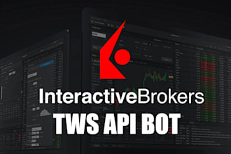 build interactive brokers trading bots and automation