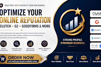 do your clutch g2 goodfirms and online reputation profiles