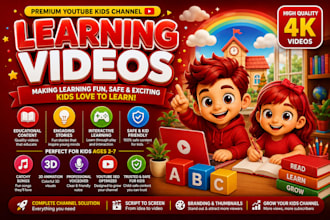 make viral kids learning videos