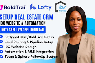 setup real estate crm lofty crm kvcore boldtrail lofty website lofty smart plan