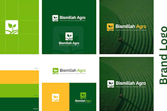 design a professional logo, brand kits and brand identity