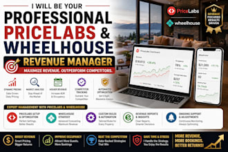 be your professional pricelabs and wheelhouse revenue manager