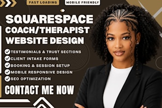 squarespace website for coaches therapists wellness squarespace website redesign