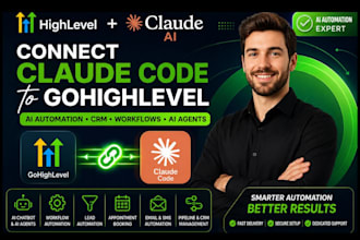 connect claude to gohighlevel ai CRM automation ai agents workflow claude code
