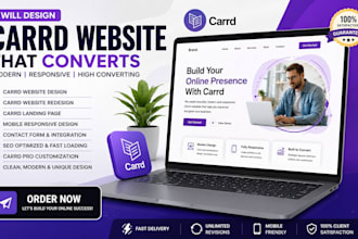 design carrd website, redesign carrd website, carrd landing page, carrd co