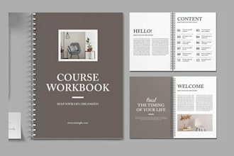 do workbook formatting, ebook formatting, book layout design for KDP