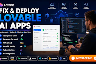 fix deploy lovable ai, lovable ai website, lovable to app store, lovable expert