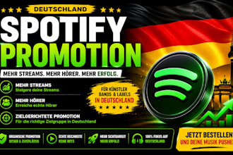 promote spotify musik deutschland spotify promotion spotify streams