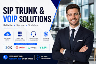 sip trunking sip trunk vapi telnyx twilio 3cx freepbx voip autodialer fusionpbx