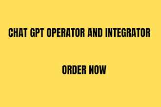 professional chat gpt operator and integrator