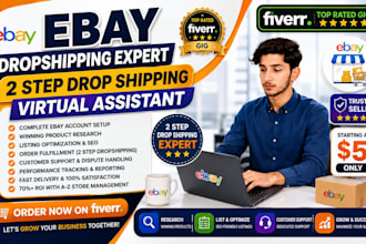 do ebay 2 step dropshipping on profit share