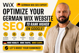 optimize your german wix website SEO to rank higher on google