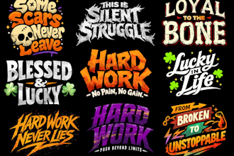 create typography art for quotes
